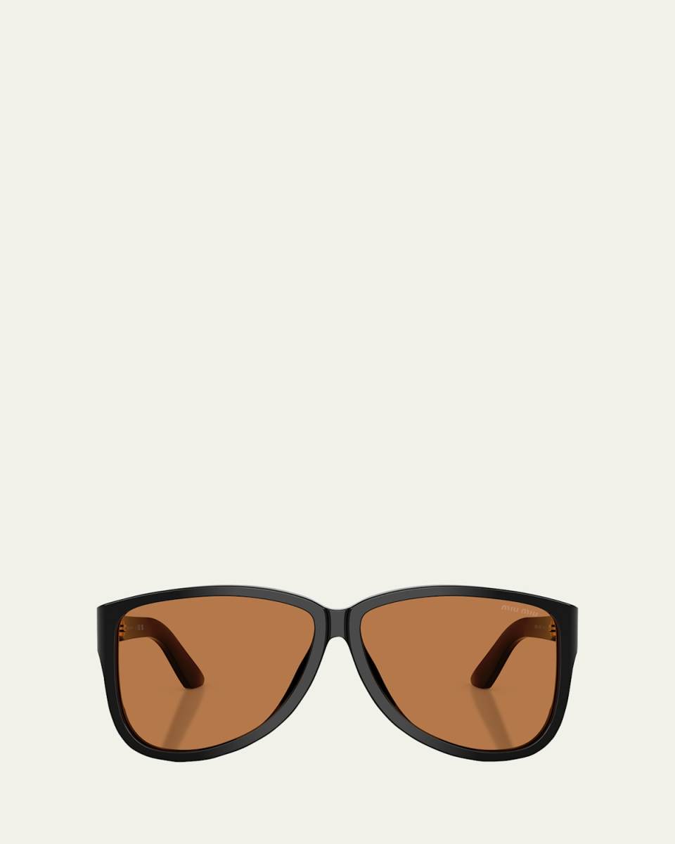 Acetate Aviator Sunglasses